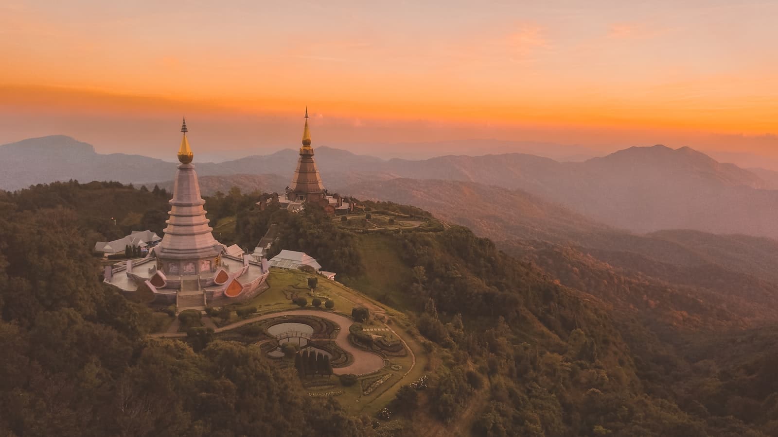 Chiang Mai at sunset